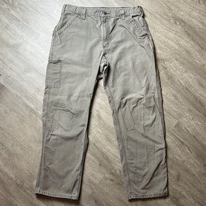 Carhartt Original Dungaree Fit Carpenter Pants Dark Khaki 36x32